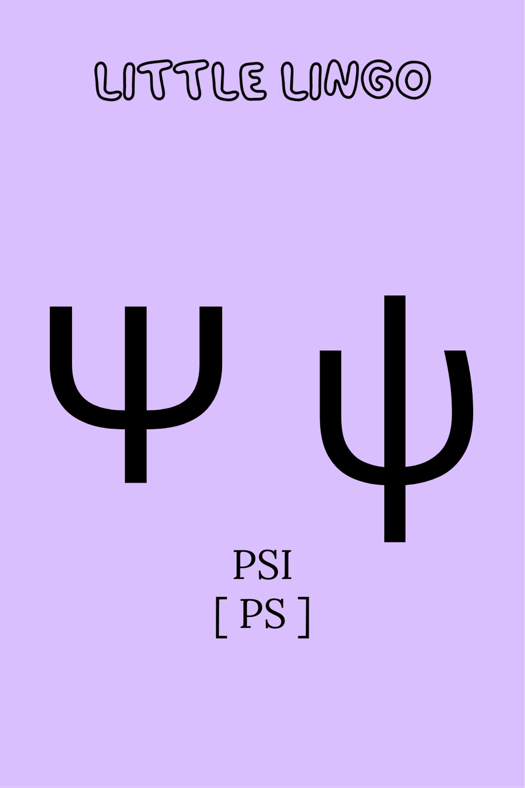 Greek Alphabet Flashcard Deck