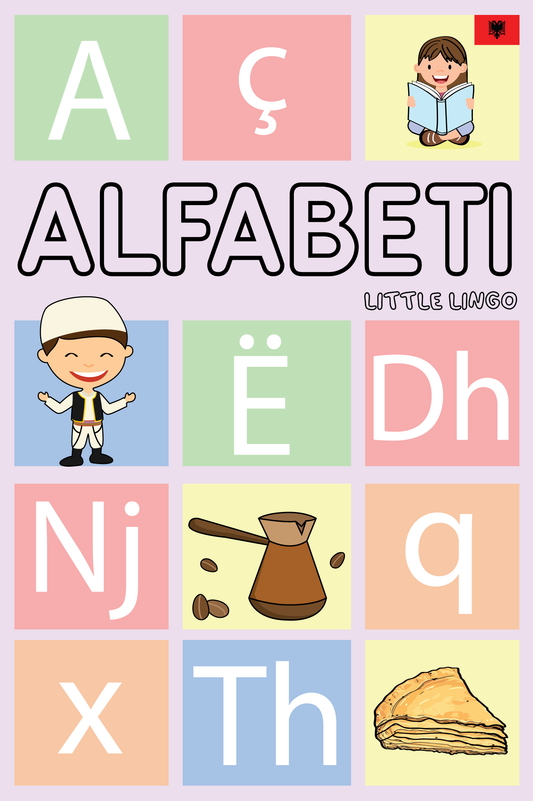 Albanian Alphabet Flashcard Deck