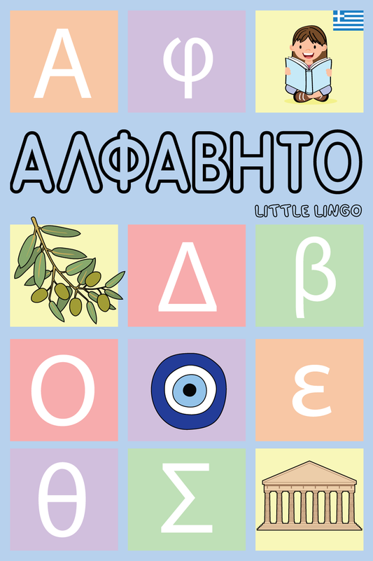 Greek Alphabet Flashcard Deck